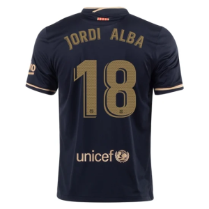 FC Barcelona Jordi Alba Away Jersey