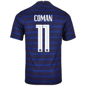 France Kingsley Coman Away Jersey Euro