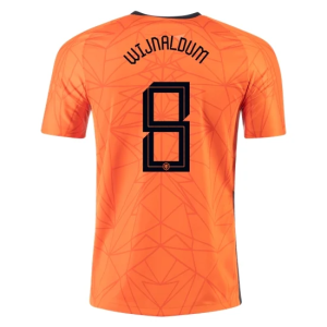 Netherlands Georginio Wijnaldum Home Jersey Euro