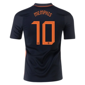 Netherlands Memphis Depay Away Jersey Euro