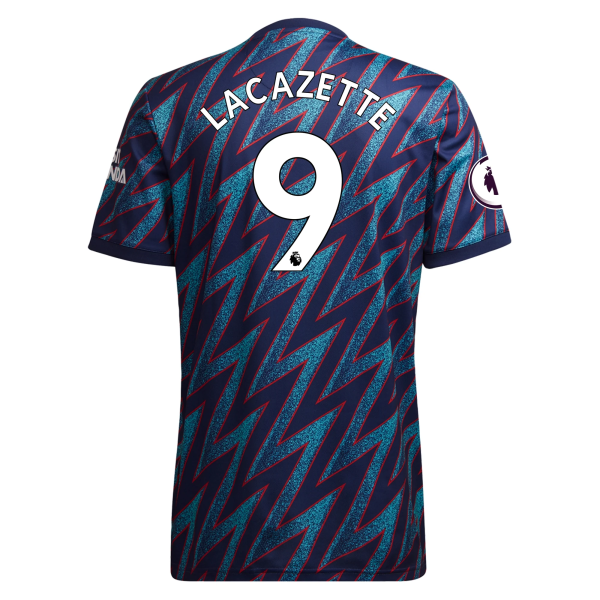 Günstige Fußballtrikots Arsenal Alexandre Lacazette 9  3rd trikot 2021/22 – Kurzarm