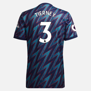 Günstige Fußballtrikots Arsenal Kieran Tierney 3 3rd trikot 2021/22 – Kurzarm