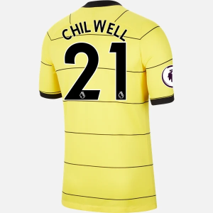 Günstige Fußballtrikots Chelsea Ben Chilwell 21 Auswärts Trikot Away  2021/22 – Kurzarm